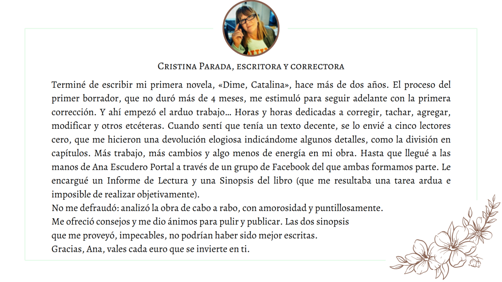 Testimonio Cristina Parada