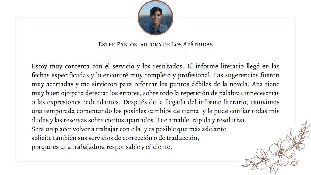 Testimonio Ester Pablos
